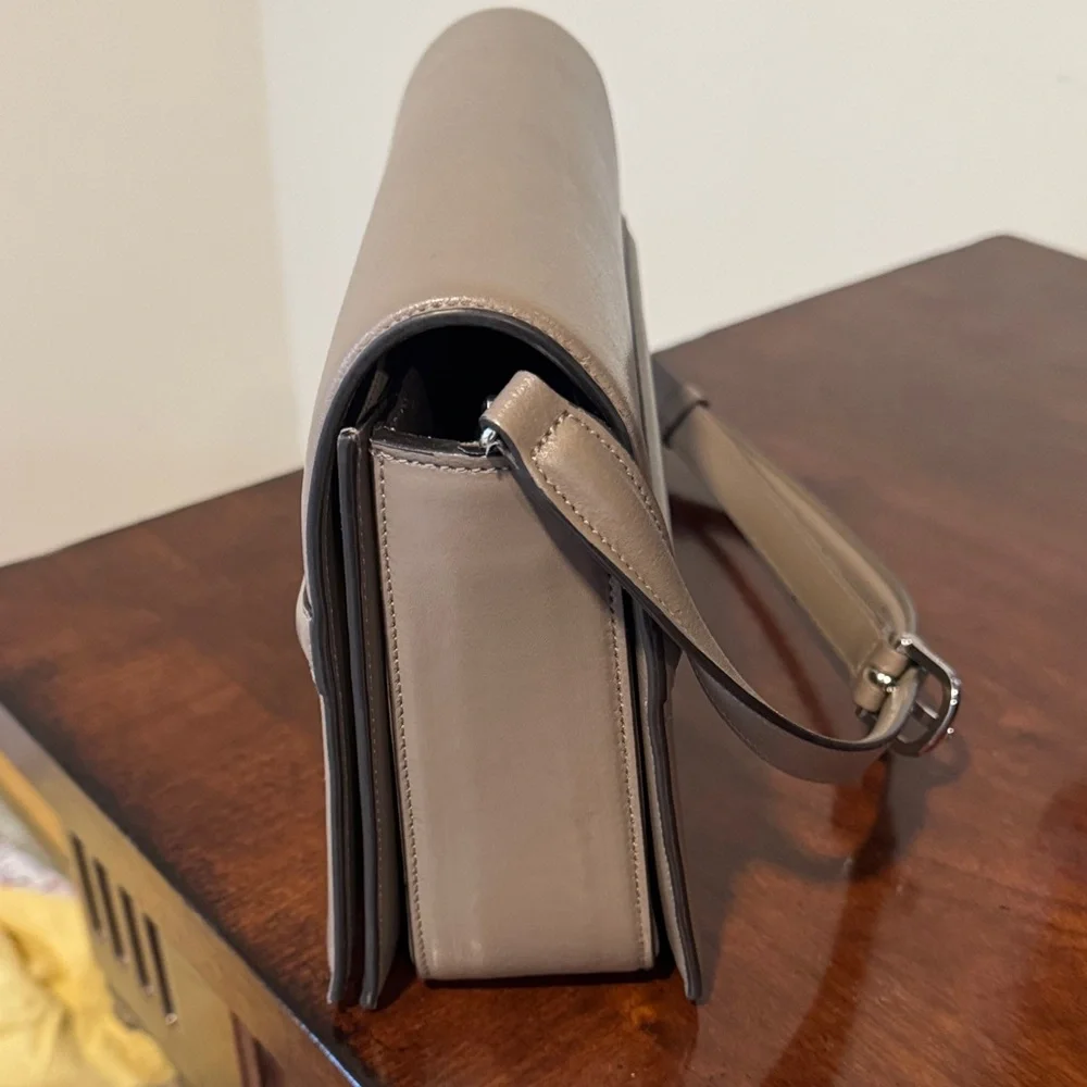 Toteme “T” Leather Shoulder Bag - Picture 2 of 10